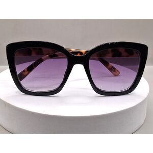 Martha Stewart Black and Tortoise MSR215 OXOAT +2.0 Readers Sunglasses